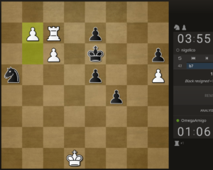 Game on lichess